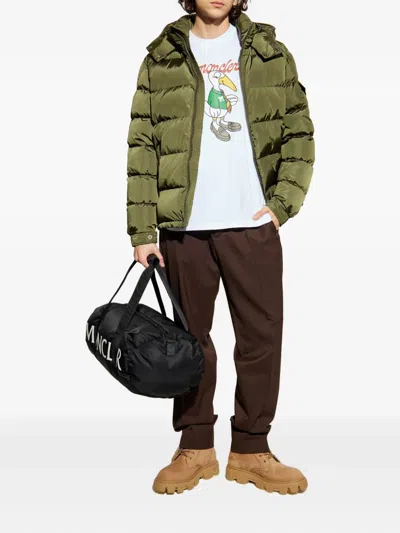 Moncler Men Maya Recycled Nylon Jacket In Green