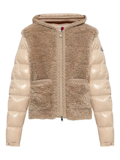 Moncler Plantay Jacket In Brown