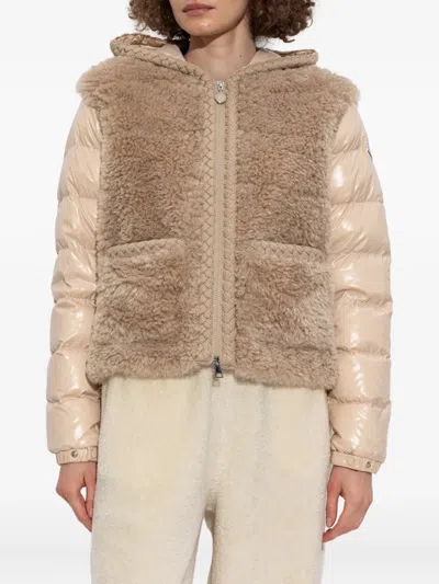 Moncler Plantay Jacket In Brown