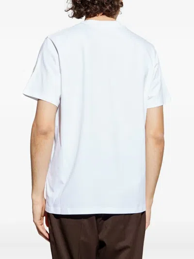 Moncler Monduck Mascot Cotton Graphic T-shirt In White