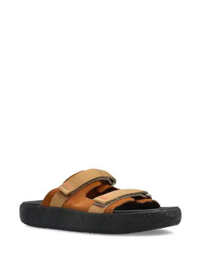 Veja X Homecore Logo-embellished Slides In Brown