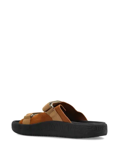 Veja X Homecore Logo-embellished Slides In Brown