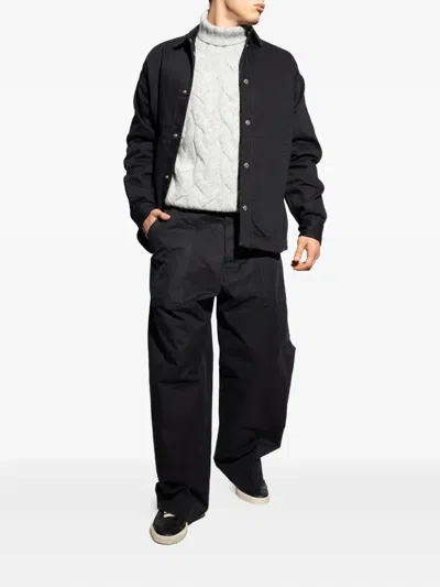 Dsquared2 Long Sleeve Denim Jacket In Black
