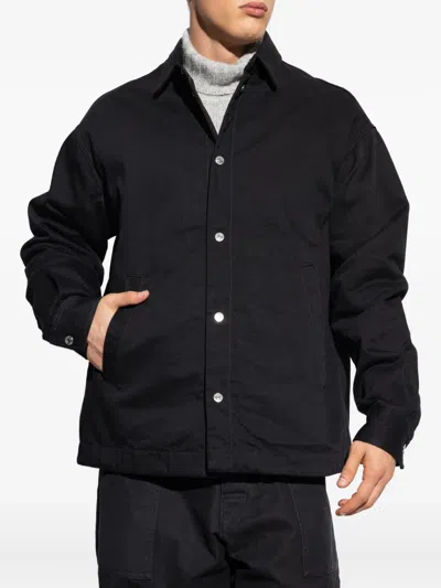 Dsquared2 Long Sleeve Denim Jacket In Black