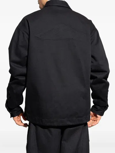 Dsquared2 Long Sleeve Denim Jacket In Black