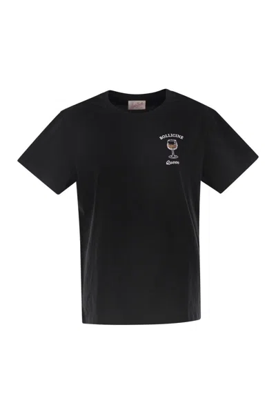 Mc2 Saint Barth Emilie - T-shirt With Embroidery On Chest