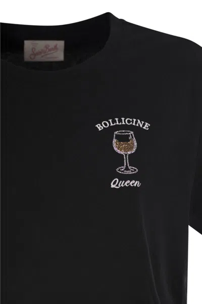 Mc2 Saint Barth Emilie - T-shirt With Embroidery On Chest