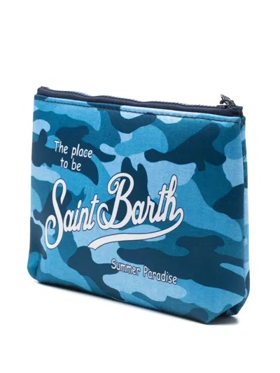 Mc2 Saint Barth Neceser In Blue