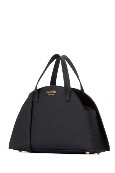 Meli Melo Black Logo-print Tote