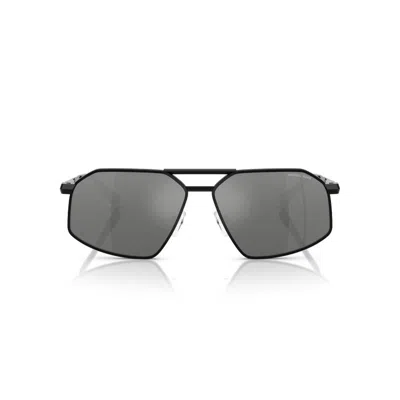 Michael Kors 60mm Irregular Sunglasses In Black