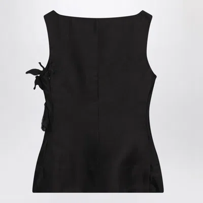 Mark Kenly Domino Tan Mkdt Studio Atelier Tami Top In And In Black