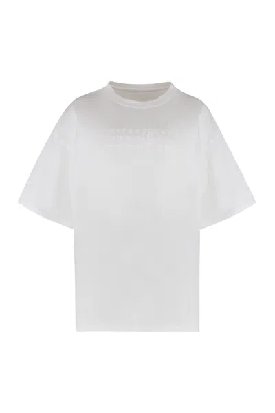 Mm6 Maison Margiela Mm6 By Maison Margiela Numeric Logo T-shirt