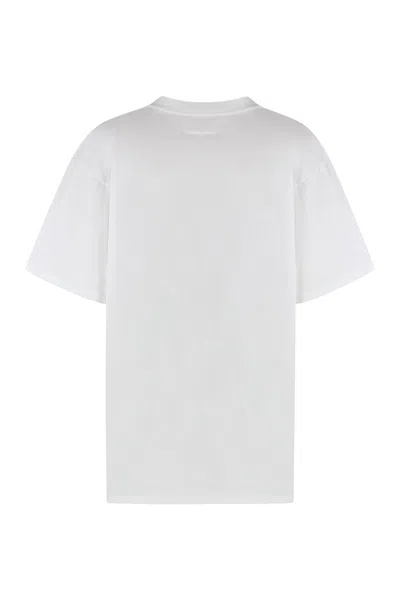 Mm6 Maison Margiela Mm6 By Maison Margiela Numeric Logo T-shirt