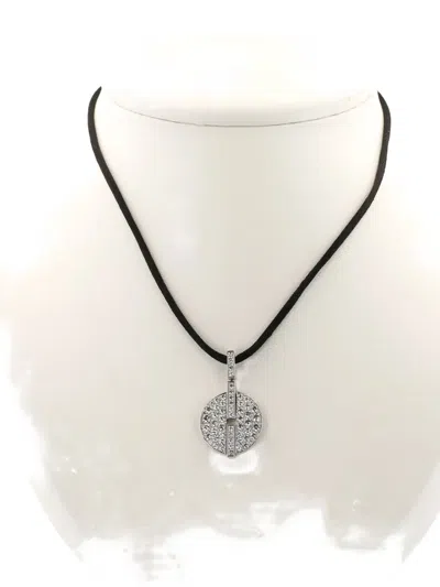 Pre-owned Cartier 18k White Gold Himalia Diamond Pendant