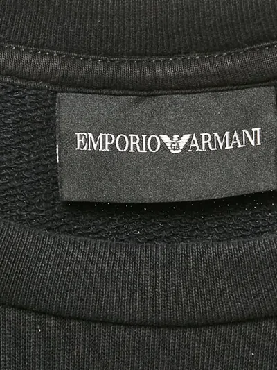 Pre-owned Emporio Armani Boarding-print Sweatshirt