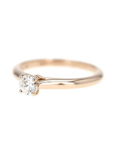 Pre-owned Cartier 18k Solitaire 1985 Diamond Ring