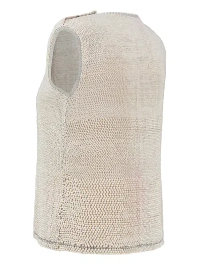 Pre-owned Nadini 2024  Pearl-embellishment Top