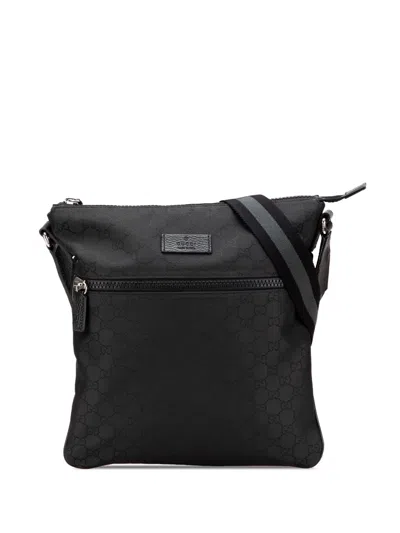 Pre-owned Gucci 2000-2015 Gg Nylon Web Crossbody Bag