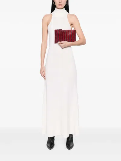 Pre-owned Prada 2010-2025 Printed Saffiano Clutch Bag