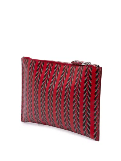 Pre-owned Prada 2010-2025 Printed Saffiano Clutch Bag