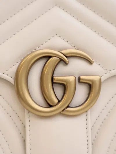 Pre-owned Gucci 2016-2025 Small Gg Marmont Matelasse Leather Sylvie Top Handle Satchel