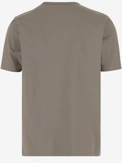 C.p. Company Cp Company Cotton Logo T Shirt In Gray