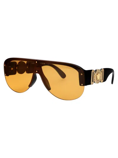 Versace Medusa Biggie Pilot-frame Sunglasses