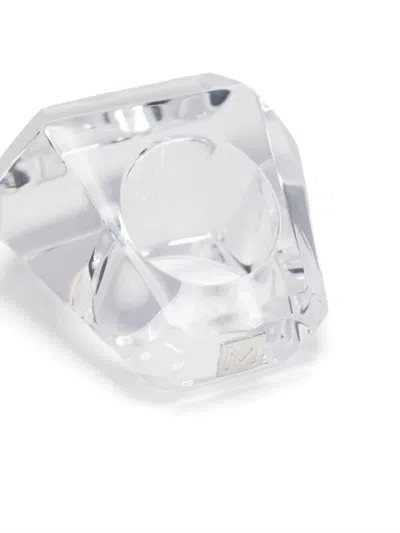 Monies Transparent-design Ring In White