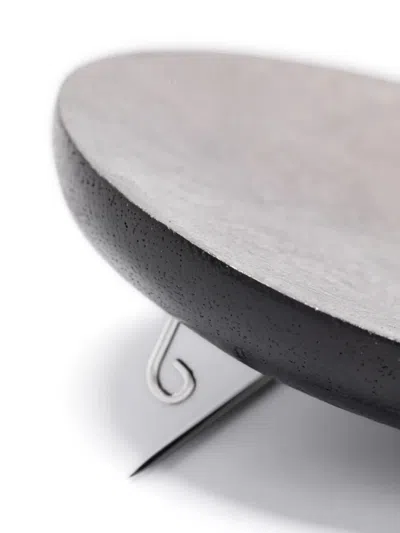 Monies Brushed-finish Pin In White