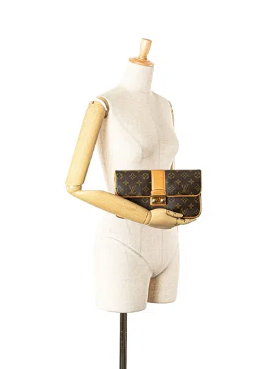 Pre-owned Louis Vuitton 2009 Monogram Sofia Coppola Slim Clutch Bag