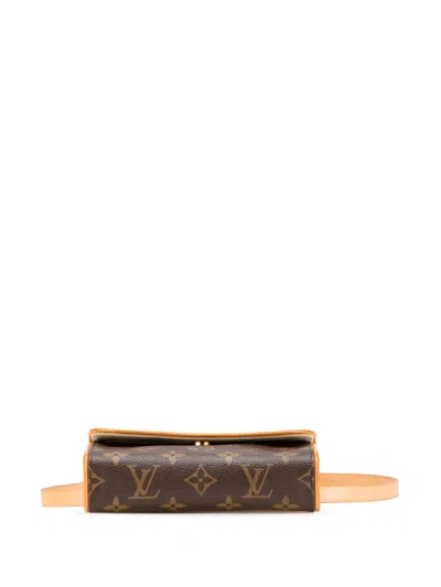 Pre-owned Louis Vuitton 2001 Monogram Pochette Florentine Belt Bag