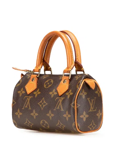 Pre-owned Louis Vuitton 1995 Monogram Mini Speedy Hl Satchel