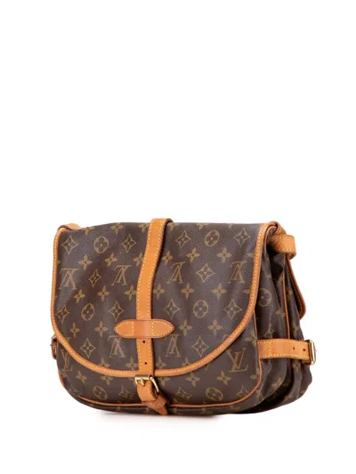 Pre-owned Louis Vuitton 1994 Monogram Saumur 30 Crossbody Bag