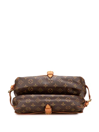 Pre-owned Louis Vuitton 1994 Monogram Saumur 30 Crossbody Bag