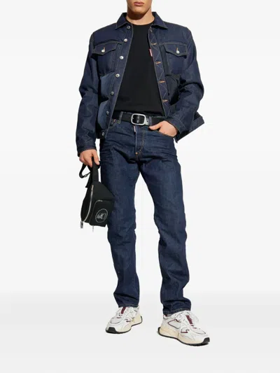 Dsquared2 Bi Pack Tee Reg Fit In Black