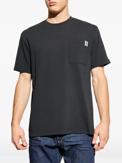 Dsquared2 Bi Pack Tee Reg Fit In Black
