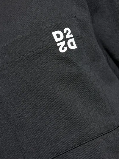 Dsquared2 Bi Pack Tee Reg Fit In Black