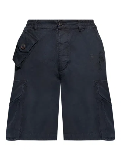 Dsquared2 Cargo-pocket Shorts In Blue