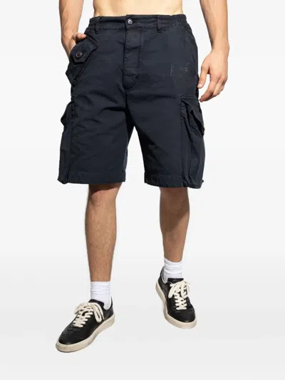 Dsquared2 Cargo-pocket Shorts In Blue