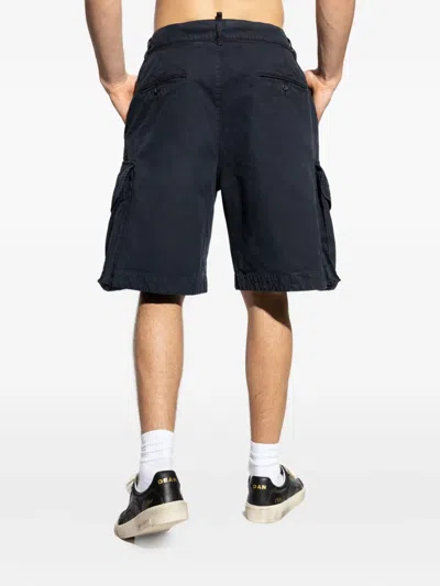 Dsquared2 Cargo-pocket Shorts In Blue