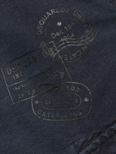 Dsquared2 Cargo-pocket Shorts In Blue