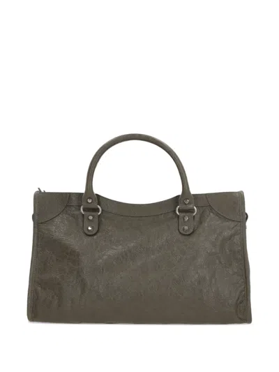 Balenciaga Women Green Le City Medium Bag