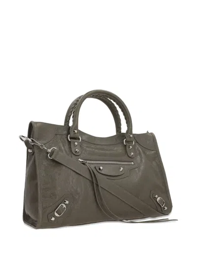 Balenciaga Women Green Le City Medium Bag