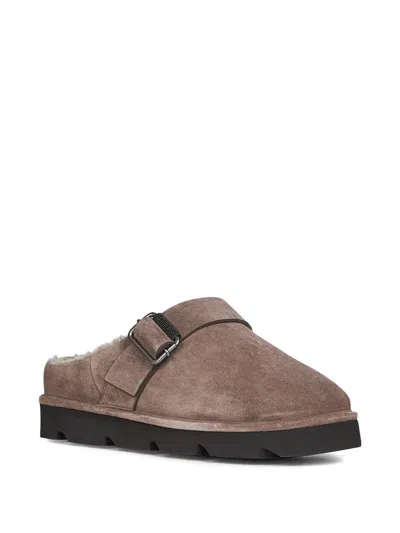 Brunello Cucinelli Buckle-strap Mules