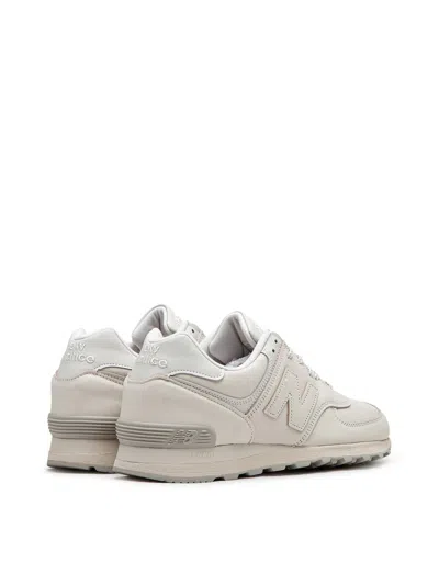 New Balance 576 Made In Uk Contemporary Luxe Sneakers In Neutral
