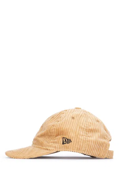 New Era Beige Tonal Striped Hat