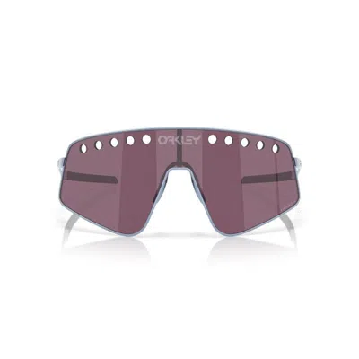 Oakley Sutro Ti Sweep Prizm Road Shield Unisex Sunglasses Oo6025 602504 138 In Gray