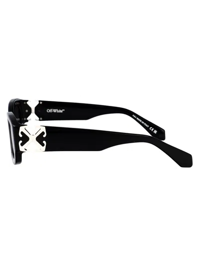 Off-white Black Dark Grey Acetate Sunglasses