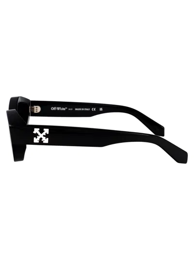 Off-white Black Dark Grey Acetate Sunglasses