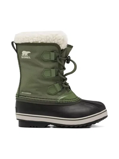 Sorel Yoot Pac Lace-up Snow Boots In Green